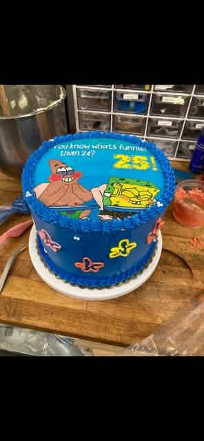 Custom cake design