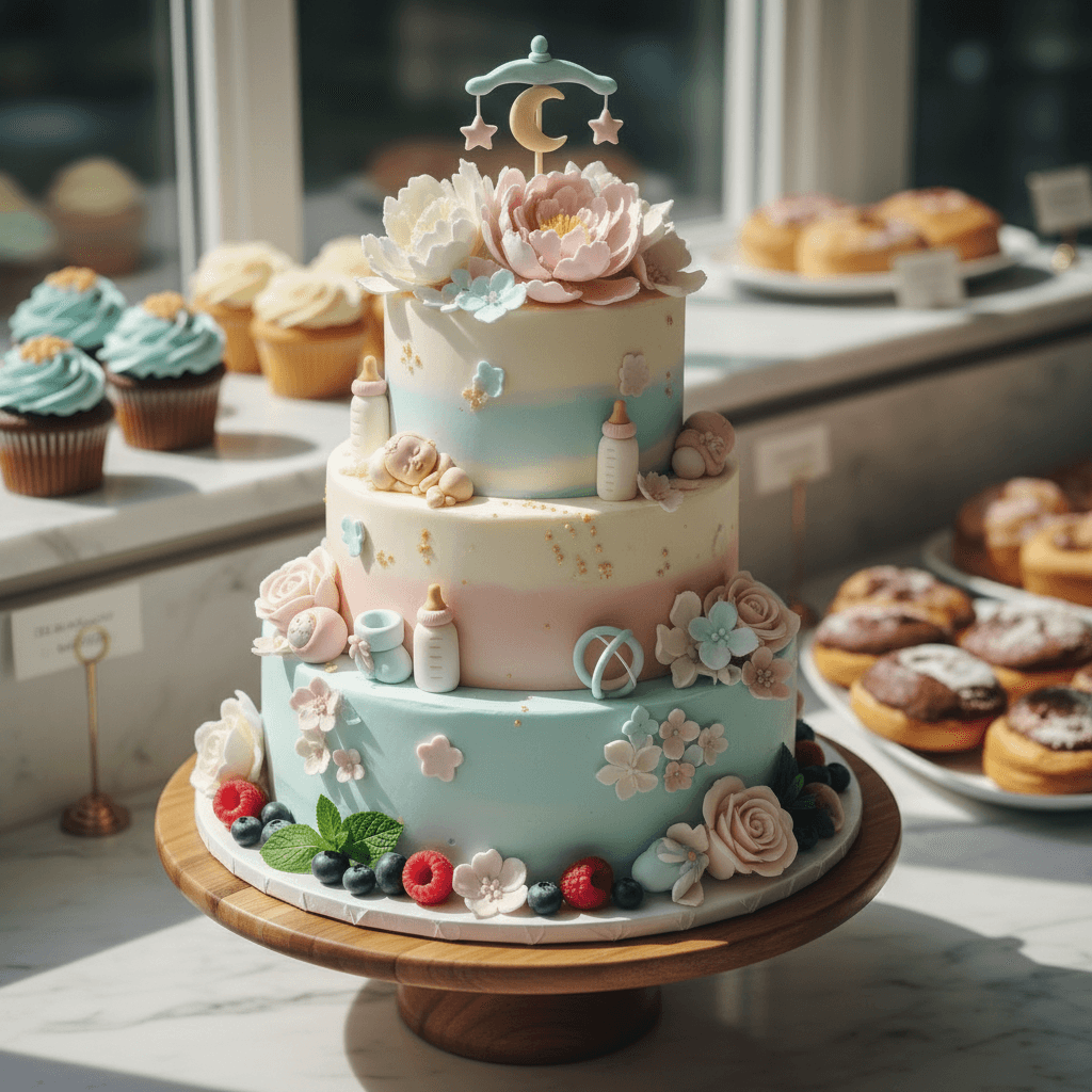 Baby Shower Cakes Near Middletown, NY — Antonio's Custom Creations