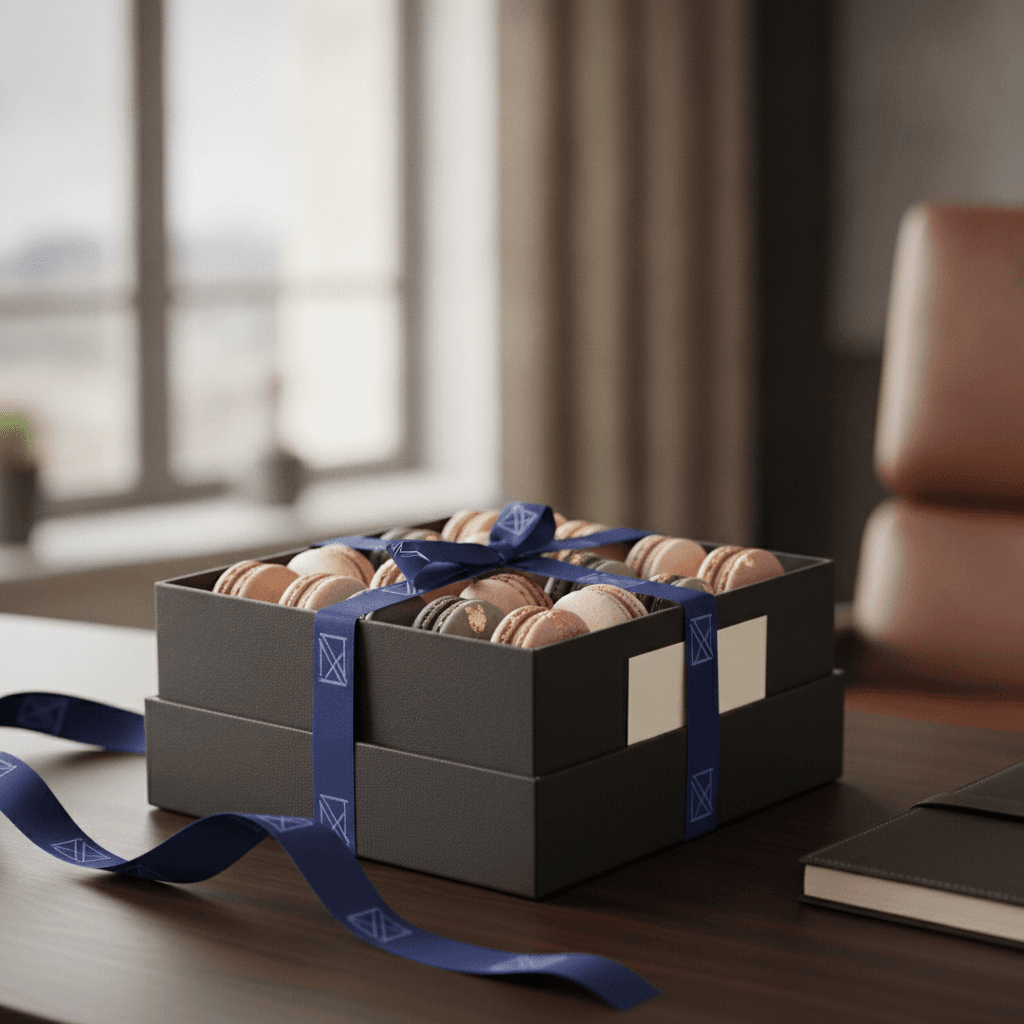 Corporate Gifting With Macarons: The 'Not a Coffee Mug' Client Gift