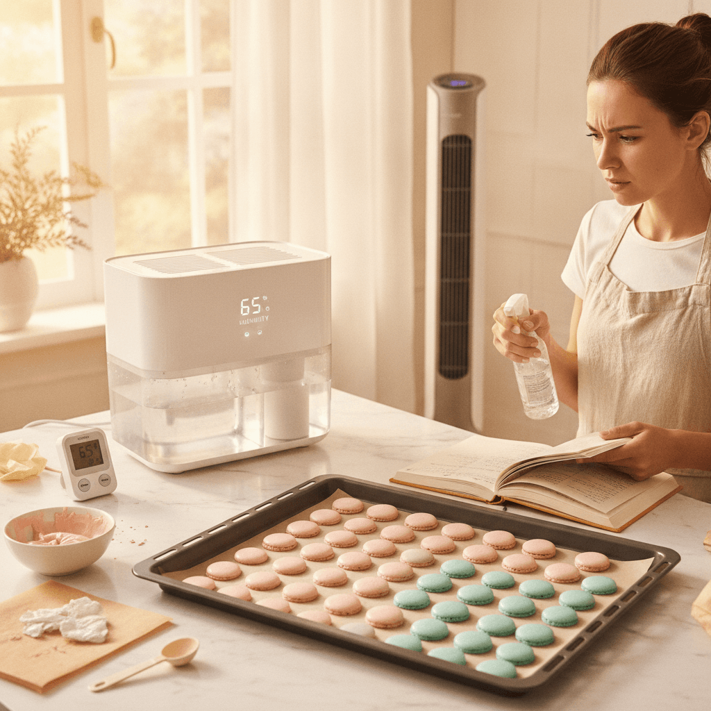 Hollow Macarons on Humid Days: The Summer-Baking Survival Guide