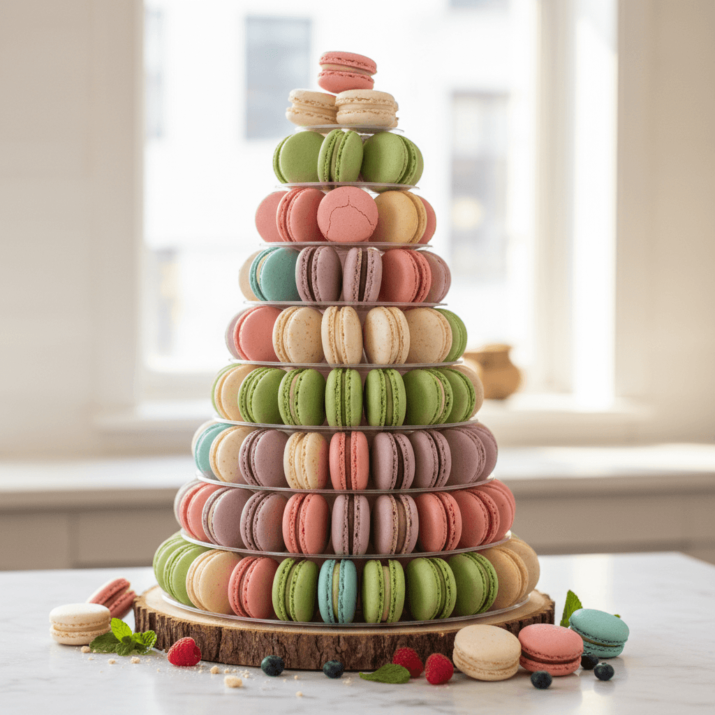 How to Build a Macaron Tower for Your Wedding or Event