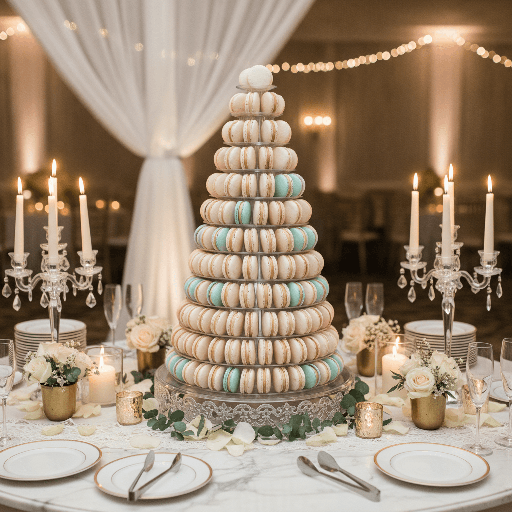 How to Build a Macaron Tower (The Showstopper, Simplified)