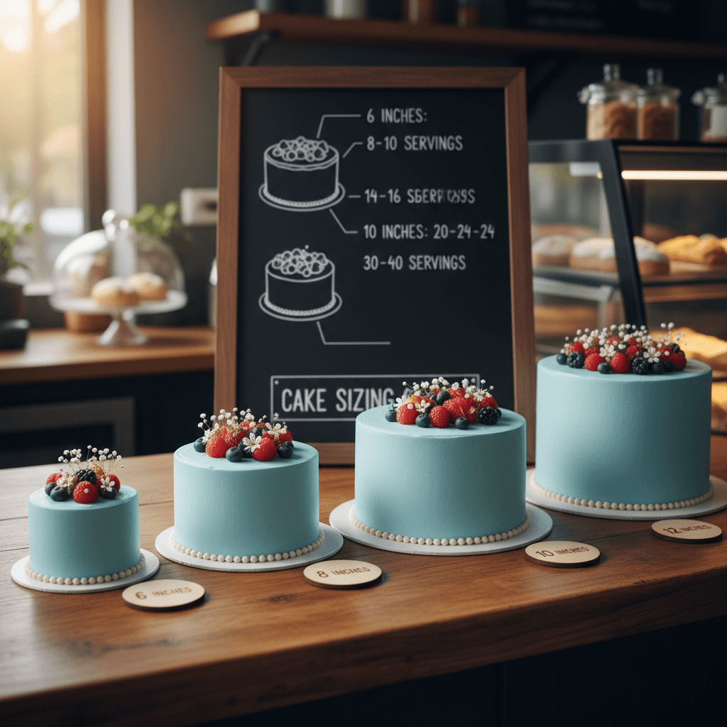 How to Choose the Right Cake Size for Your Guest Count