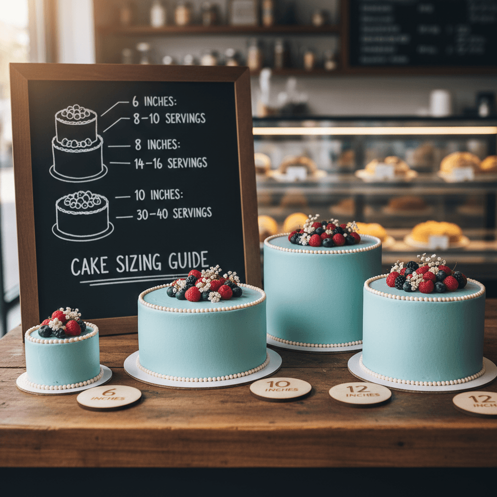 How to Choose the Right Cake Size for Your Guest Count