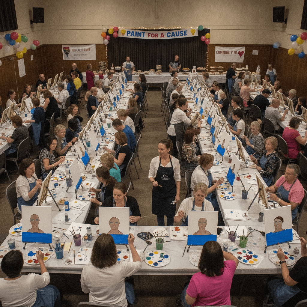How to Host a Paint Party Fundraiser (Schools, Teams, Causes)