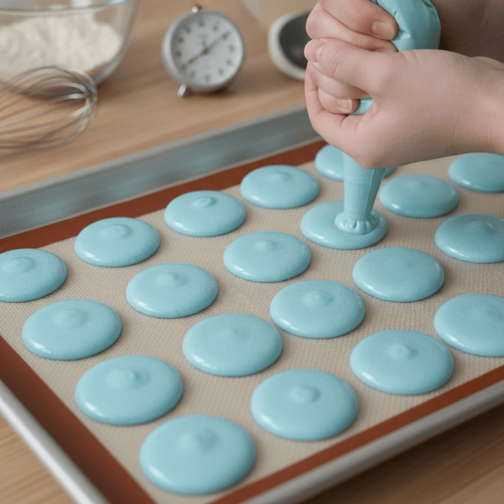 How to Make a Perfect Round Macaron (The Piping Technique Nobody Teaches)