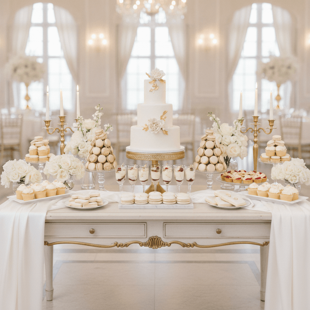 How to Make a Wedding Dessert Table That Isn't Just Cake