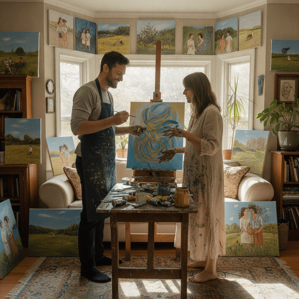 Paint and Sip as a Couples' Hobby (Not Just a One-Time Date)
