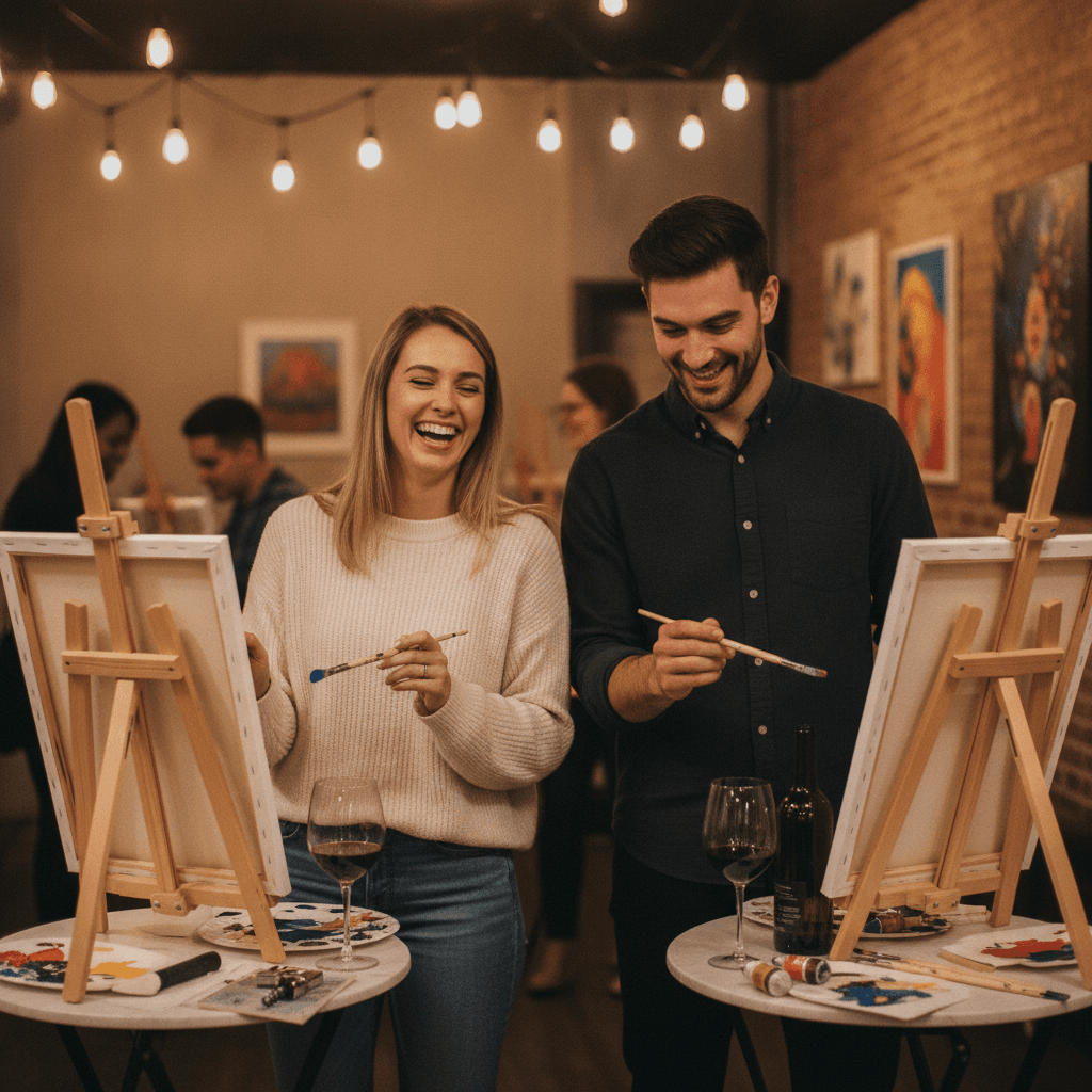 Paint Date Night Ideas: Why Couples Who Paint Together Stay Together(ish)