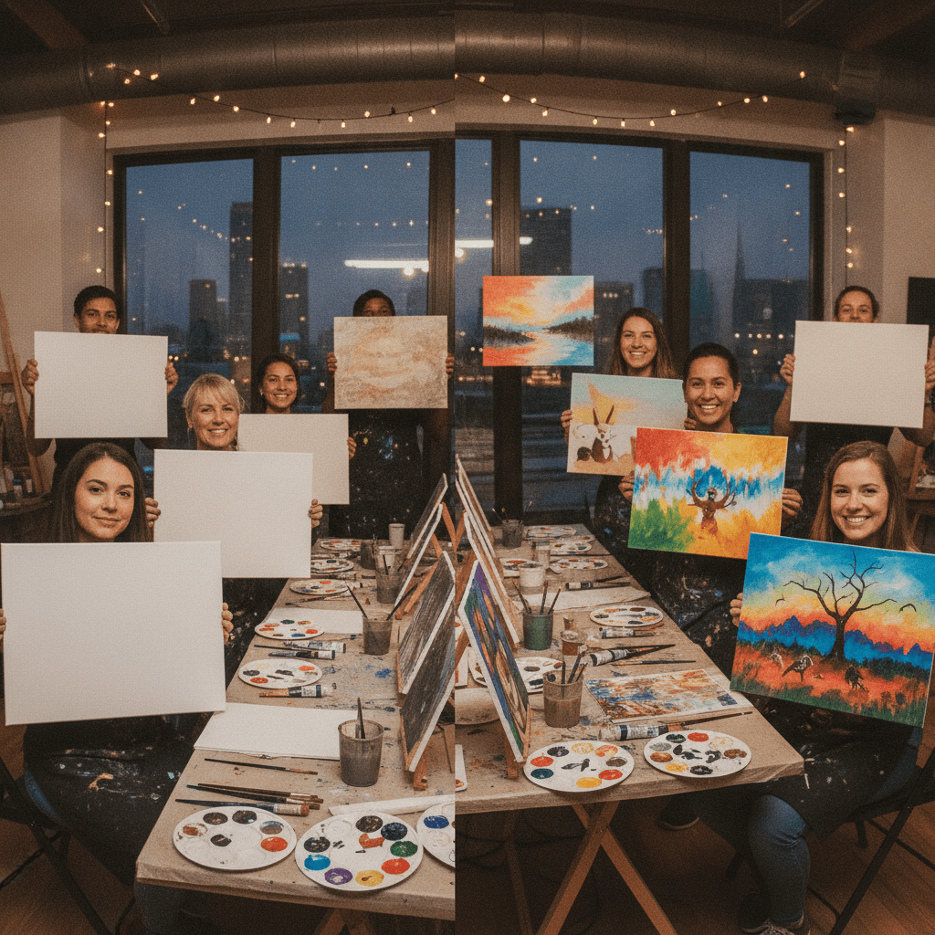 Paint Night Success Rate: What 'Beginners' Actually Accomplish (Data From Hundreds of Classes)