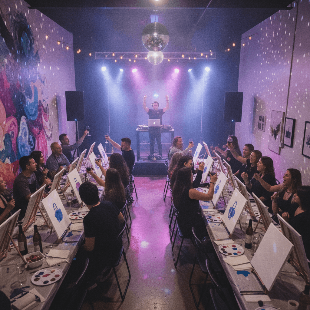 Paint Party Playlist: The Music That Makes a Paint Night Work