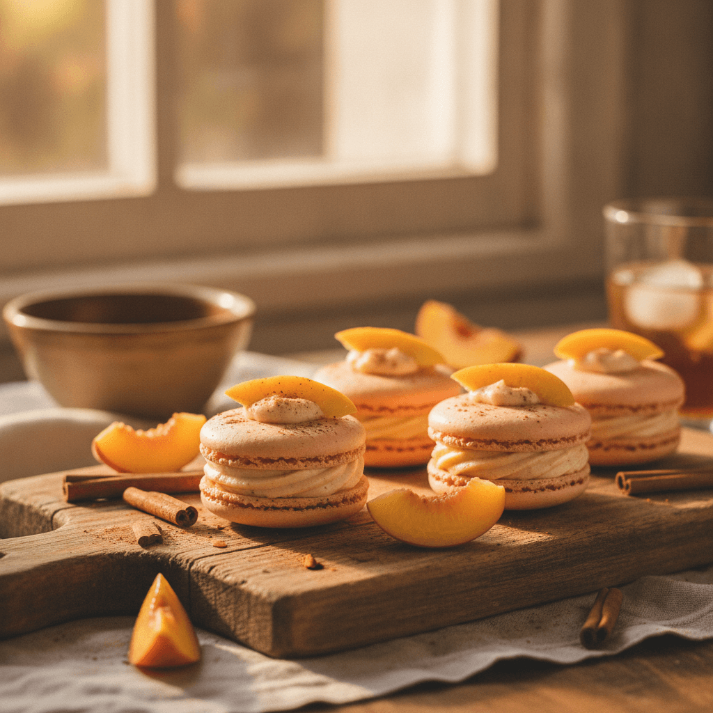 Peach Cobbler Macarons: An Early-Summer Preview Recipe