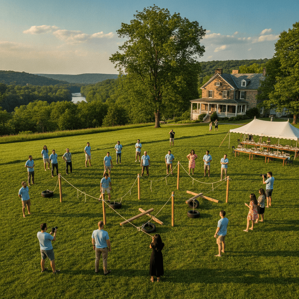 Summer Team Offsite Ideas in the Hudson Valley (Beyond the Trust Fall)