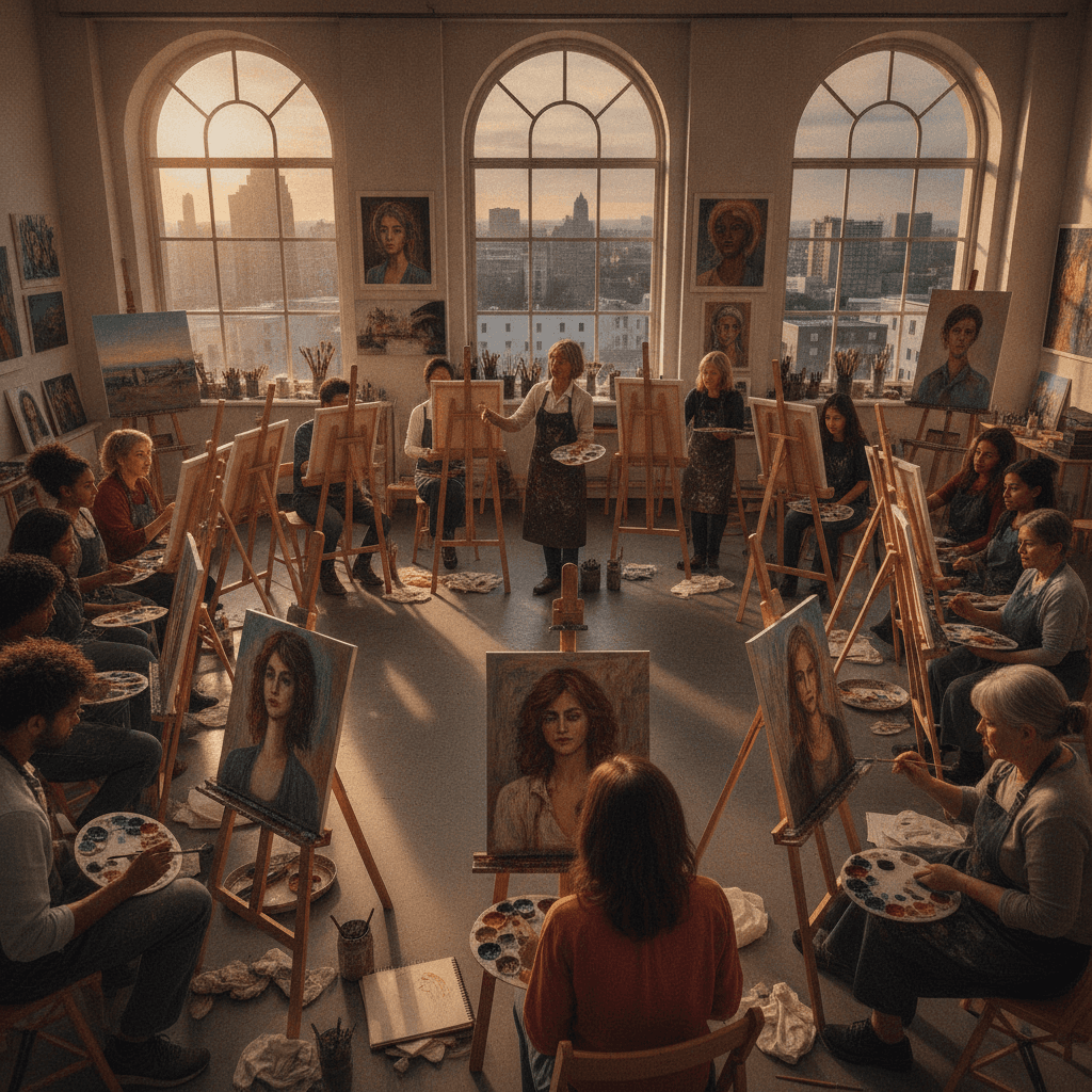 The Art Teacher Interview: What Creative Classes Actually Do for Adults