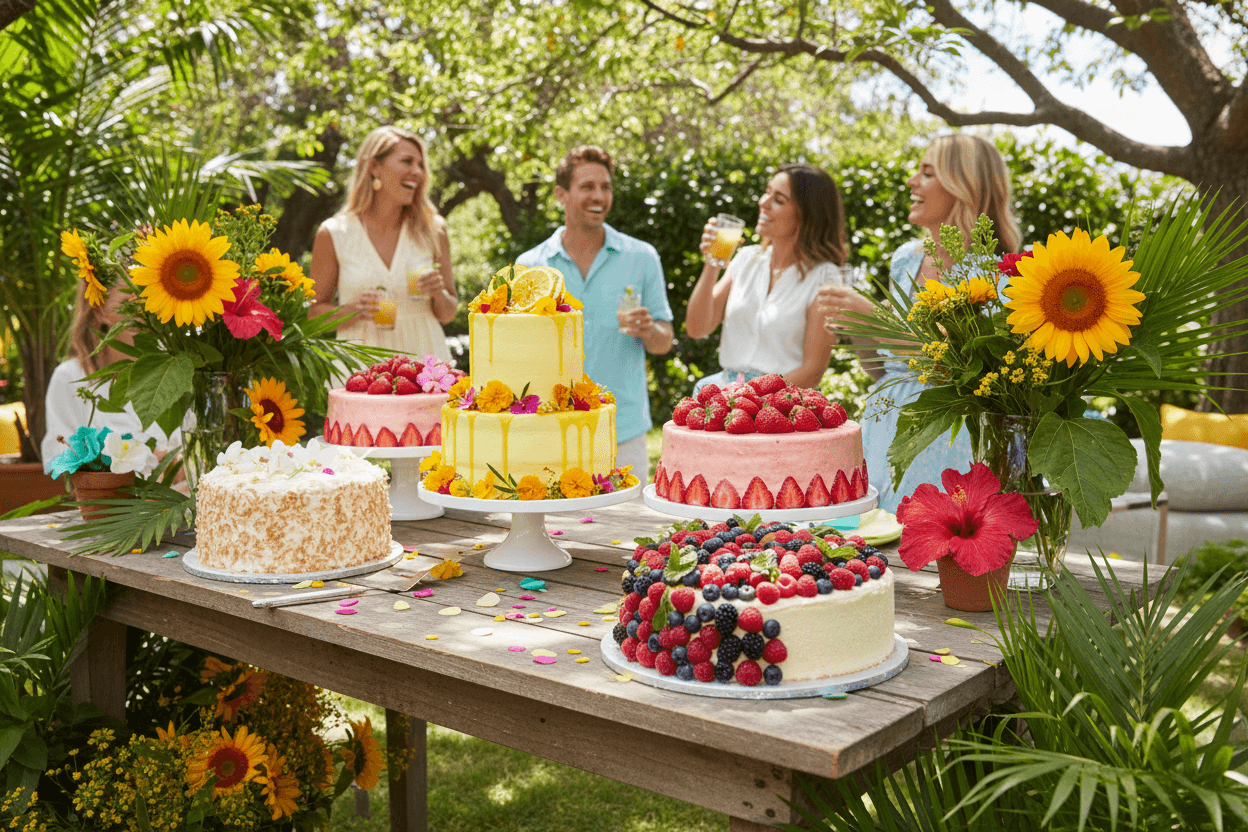 The Best Cake Flavors for Summer Celebrations