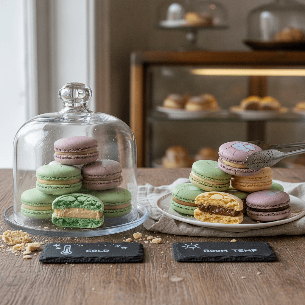 Why Macarons Get Hard in the Fridge (And the 20-Minute Rule That Fixes It)