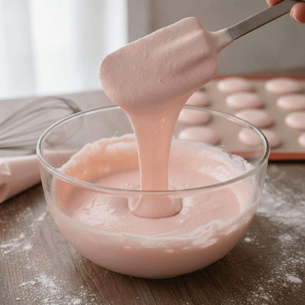 Why Your Macaron Batter Is Too Runny (Or Too Stiff) β Batter Consistency 101