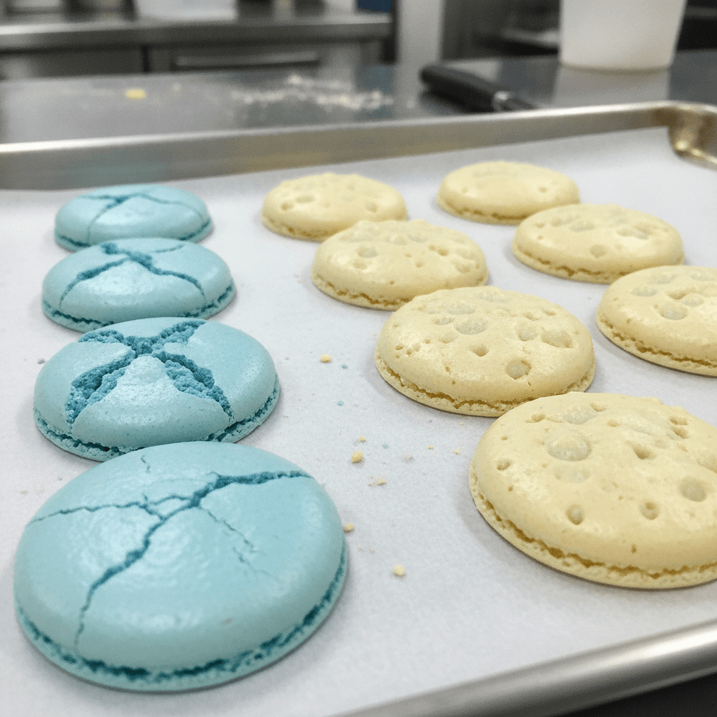 Wrinkled Macaron Shells: What's Causing That Bumpy, Prune-Like Surface